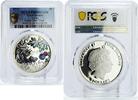 Cook Islands 5 dollars Cook Islands 5 dollars Happy New Year Troika Troyka Horses PR69 PCGS silver coin 2012 -