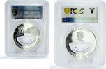 Fiji 1 dollar Fiji 1 dollar Treasures Uruguay Amethyst Jaguar Fauna PR68 PCGS silver coin 2012 -