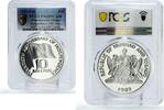 Trinidad and Tobago 10 dollars Trinidad and Tobago 10 dollars Independence 20th KM-49a PR69 PCGS silver coin 1982 -