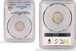 Chile 1/2 decimo Chile 1/2 decimo Regular Coinage Condor Bird KM-137.3 MS64 PCGS silver coin 1894 -
