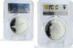 Congo 1000 francs Congo 1000 francs Conservation Megaptera Whale Fauna PR68 PCGS silver coin 2009 -