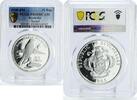 Seychelles 25 rupees Seychelles 25 rupees Conservation Kestrel Eagle Bird PR69 PCGS silver coin 1995 -