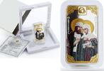 Cameroon 1000 francs Cameroon 1000 francs Saints Pyotr and Fevronia colored proof silver coin 2019 -