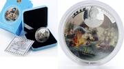 Cameroon 1000 francs Cameroon 1000 franks Admiral Pavel Nakhimov Ships silver coin 2019 -