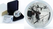 Cameroon 500 francs Cameroon 500 francs Hunting and Fishing Ducks proof silver coin 2019 -