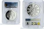 Argentina 25 pesos Argentina 25 pesos Hombre Caballo Man Horse Doma Criolla PR69 PCGS Ag coin 2000 -