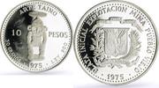 Dominican Republic 10 pesos 1975 Dominican Rep. 10 pesos Pueblo Viejo Mi... 113,34 EUR prix TTCenvoi gratuit
