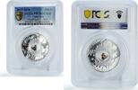 Cameroon 500 francs Cameroon 500 francs Good Luck 7 Seven Bulls Gilt PR70 PCGS silver coin 2017 -