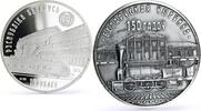 Belarus 10 roubles Belarus 10 roubles Railroads 150th Anniversary Train Station silver coin 2012 -
