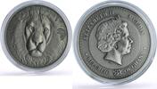Ghana 5 cedis Ghana 5 cedis African Ounce Wildlife Lion Fauna silver coin 2013 -