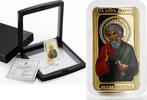 Cameroon 1000 francs Cameroon 1000 francs Saint Andrew The First Called Icon gilded silver coin 2020 -