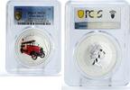 Cook Islands 1 dollar Cook Islands 1 dollar Fire Engines Cars LF 15 MS70 PCGS silver coin 2006 -