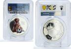 Laos 50000 kip Laos 50000 kip Lunar Calendar Year of Dog Puppy Ball PL69 PCGS silver coin 2018 -