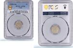 Chile 5 centavos Chile 5 centavos Regular Coinage Condor KM-155.2a AU58 PCGS silver coin 1908 -
