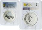 Cook Islands 2 dollars Cook Islands 2 dollars Classic Cars Speedster Bugatti 57 PL68 PCGS silver coin 2006 -