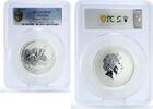 Australia 2 dollars Australia 2 dollars Lunar Calendar II Mouse Year MS68 PCGS 2 oz silver coin 2008 -
