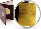 Transdnistria 5 rubles Transnistria 5 rubles Republican Anthem State of Freedom gilded silver coin 2008 -