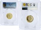 Belarus 50 rubles Belarus 50 rubles Belovezhskaya Pushcha Zubr Bull Fauna PR70 PCGS Au coin 2006 -