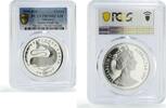 Gibraltar 1 crown Gibraltar 1 crown Preserve Planet Earth Sperm Whale PR70 PCGS silver coin 1995 -