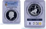 Paraguay 10000 guaranies Paraguay 10000 guaranies President Stroessner Politics PR69 PCGS silver coin 1993 -