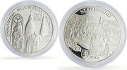 Slovakia 20 euro Slovakia 20 euro Kosice Preservation Area Architecture proof silver coin 2013 -