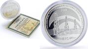 Georgia 3 lari Georgia 3 lari BTC Oil Pipelines Baku Tbilisi Ceyhan proof silver coin 2006 -