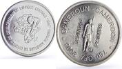 Cameroon 750 francs Cameroon 750 francs 1/2 Africa Pygmy Peoples Pygmies Elephant silver coin 2005 -