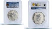 Niue 2 dollars Niue 2 dollars Fennec Fox Wildlife Conservation Fauna MS69 PCGS silver coin 2013 -