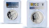 United Kingdom 2 pounds British Antarctic 2 pounds Sperm Whale Wildlife Fauna PR69 PCGS silver coin 2016 -