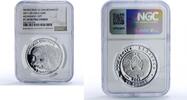 Belarus 20 roubles Belarus 20 roubles Hedgehog Protection Wildlife Fauna PF70 NGC silver coin 2011 -