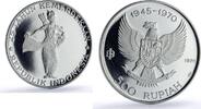 Indonesia 500 rupiah Indonesia 500 rupiah Wayang Dancer Independence proof silver coin 1970 -