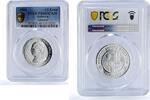 Andorra 1500 diners Andorra 1/2 escut 1500 diners Johannes Joan Latin Obv PR68 PCGS silver coin 1980 -