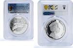 United Kingdom 2 pounds British Antarctic 2 pounds Emperor Penguin Fauna PR70 PCGS silver coin 2016 -