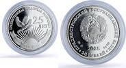 Transdnistria 20 roubles Transnistria 20 roubles Independence PMR Doves Birds History silver coin 2015 -
