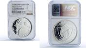 UAE 10 riyals Fujairah 10 riyals Apollo XIV Moon Landing Space PF 68 NGC silver coin 1970 -