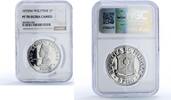 Philippines 5 piso Philippines 5 piso Republic Coinage New Society Marcos PF70 NGC CuNi coin 1975 -
