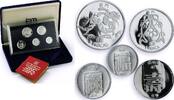 5 patacas China Macau Various Set Portugal Colony Coinage silver coins 1983 FB