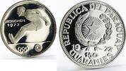 Paraguay 150 guaranies Paraguay 150 guaranies Munich Olympics Broad Jumper proof silver coin 1972 -