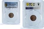 Mauritius 1 cent Mauritius 1 cent Colonial Coinage George VI KM-25 MS64 BN PCGS bronze coin 1949 -