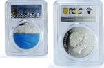 New Zealand 1 dollar New Zealand 1 dollar Sperm Whale Wildlife Fauna PR 69 PCGS silver coin 2018 -
