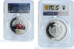 Palau 5 dollars Palau 5 dollars Ferrari KM-122 Anniversary Car PR 69 PCGS silver coin 2007 -