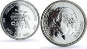 Morocco 200 dirhams Morocco 200 dirhams African Nations Cup CAF Y#97 Football silver coin 1988 -
