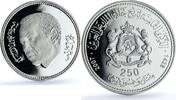 Morocco 250 dirhams Morocco 250 dirhams Mohammed VI Enthronement 8th Anniversary proof silver coin 2007 -