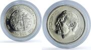 Morocco 200 dirhams Morocco 200 dirhams GATT Y#100 Tariffs Trade Agreement BU silver coin 1994 -