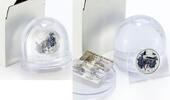 Benin 1000 francs Benin 1000 francs Russian Winter colored proof silver coin 2020 -