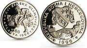 Bosnia and Herzegovina 500 dinara Bosnia and Herzegovina 500 dinara Atlanta Olympic Games Wrestlers CuNi coin 1996 -