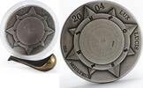 Bhutan 250 ngultrum Bhutan 250 ngultrum Compass and Spoon silver coin 2004 -