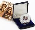 Benin 1000 francs Benin 1000 francs Soviet Singer Vysotskiy with the Wife colored silver coin 2020 -