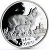 Isle of Man Isle of Man 1 crown Home Pets Manx Cat Animals proof silver coin 2012 1 crown 2012 PP