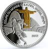 Togo 1000 francs Togo 1000 francs Football World Cup in Brazil Statue of Jesus silver coin 2012 -